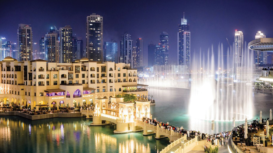 Dubai Fountains allpaper Hd 94659 915x515